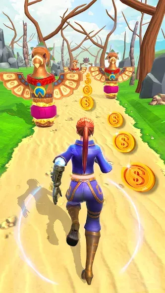 Jungle Run Temple Escape Games  [МОД Unlimited Money] Screenshot 1