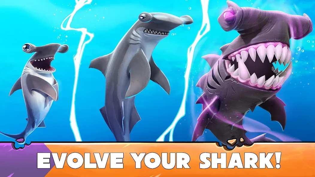 Hungry Shark Evolution (Хангри Шарк Эволюшн)  [МОД Unlimited Money] Screenshot 4