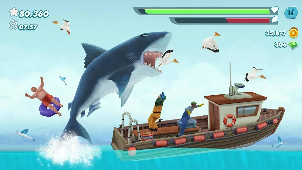 Hungry Shark Evolution (Хангри Шарк Эволюшн)  [МОД Unlimited Money] Screenshot 5