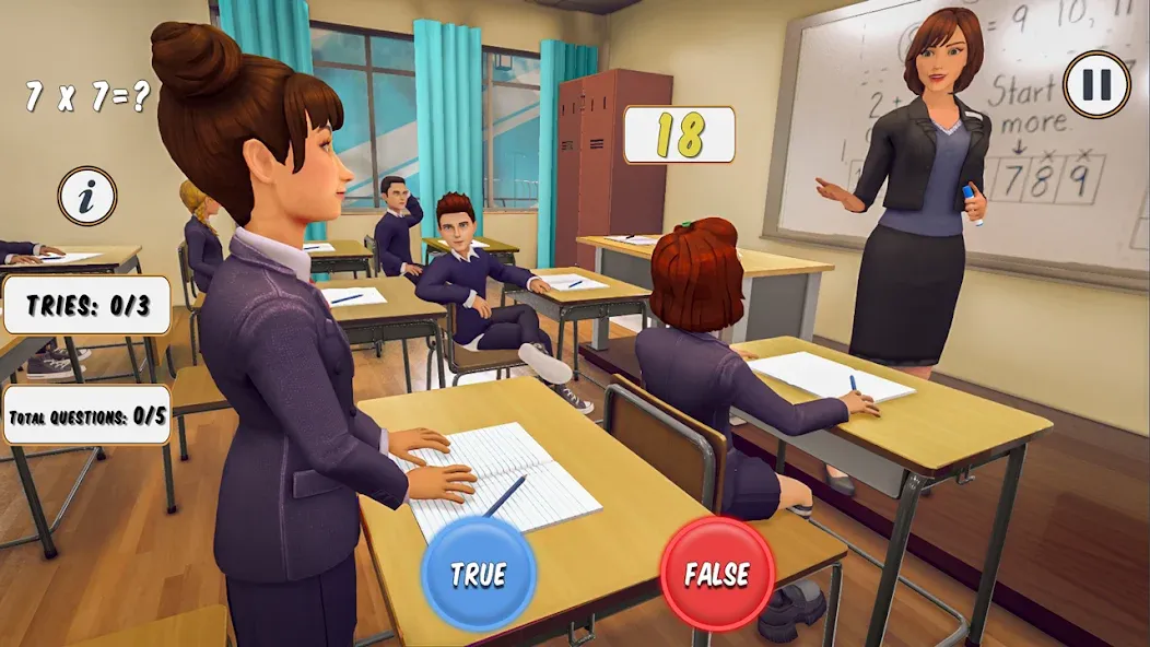 High School Teacher Simulator  [МОД Unlimited Money] Screenshot 2