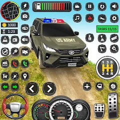 Скачать взлом Flying Prado Car Robot Game  [МОД Меню] - полная версия apk на Андроид