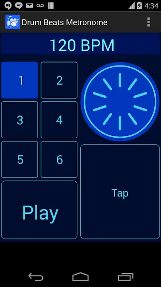 Drum Beats Metronome  [МОД Все открыто] Screenshot 1