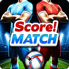 Скачать взлом Score! Match - PvP Soccer  [МОД Все открыто] - стабильная версия apk на Андроид