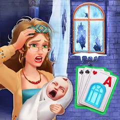 Взломанная Solitaire Tripeaks Home: Merge (Солитер Трипикс Хоум)  [МОД Много монет] - стабильная версия apk на Андроид