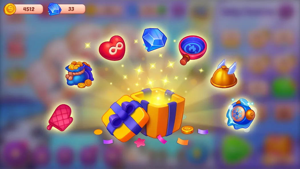 Cooking Crush - Cooking Game (Кукинг Краш)  [МОД Mega Pack] Screenshot 5