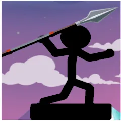 Взломанная Spear war with Stickman (Спир вар)  [МОД Меню] - стабильная версия apk на Андроид