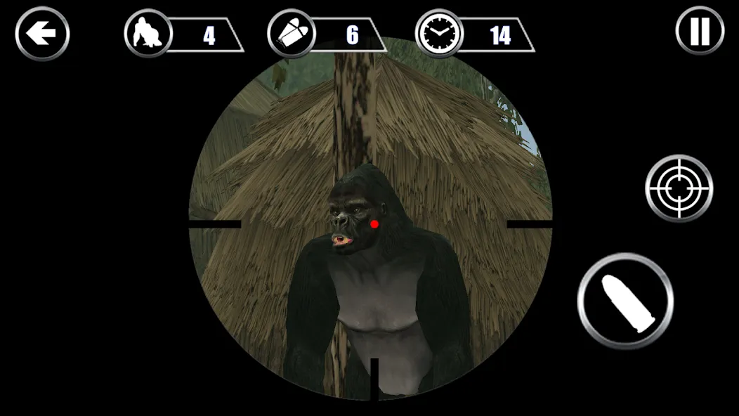 Gorilla Hunter: Hunting games (Горилла Хантер)  [МОД Unlocked] Screenshot 4