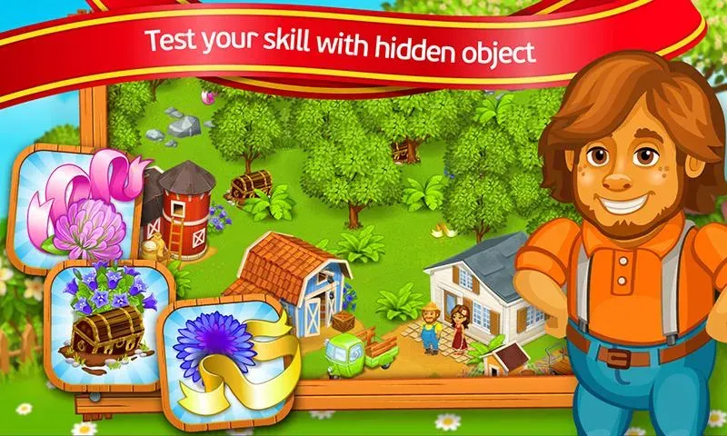 Farm Town: Cartoon Story  [МОД Mega Pack] Screenshot 2