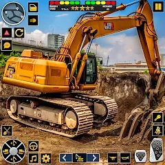 Взломанная Real Road Construction Games (Реал Роад Конструкшн Геймс)  [МОД Много монет] - стабильная версия apk на Андроид