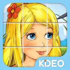 Взломанная Princess Girls Puzzles - Kids  [МОД Бесконечные монеты] - полная версия apk на Андроид