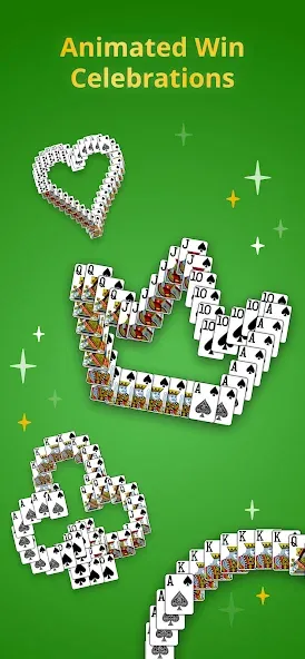 Spider Solitaire Classic  [МОД Много монет] Screenshot 5