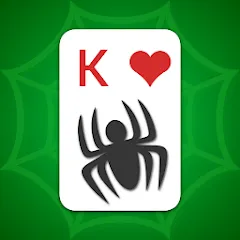 Взлом Spider Solitaire Classic  [МОД Много монет] - стабильная версия apk на Андроид