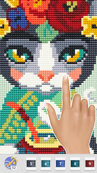 Cross Stitch Club (Кросс Стич Клуб)  [МОД Unlocked] Screenshot 3