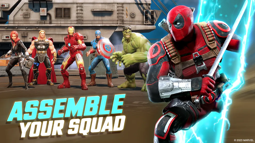 MARVEL Strike Force: Squad RPG (Марвел Страйк Форс)  [МОД Много монет] Screenshot 1