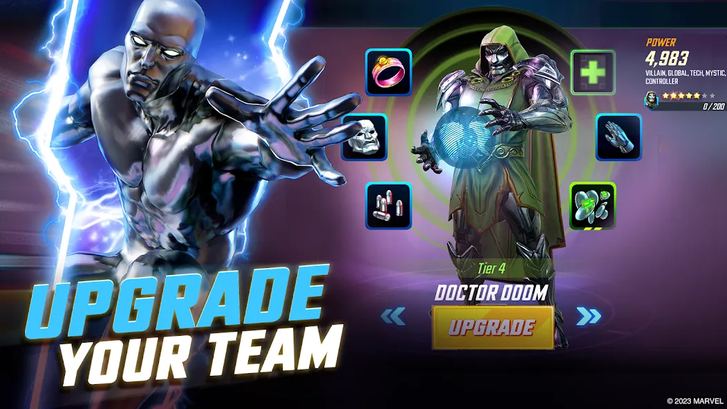 MARVEL Strike Force: Squad RPG (Марвел Страйк Форс)  [МОД Много монет] Screenshot 5