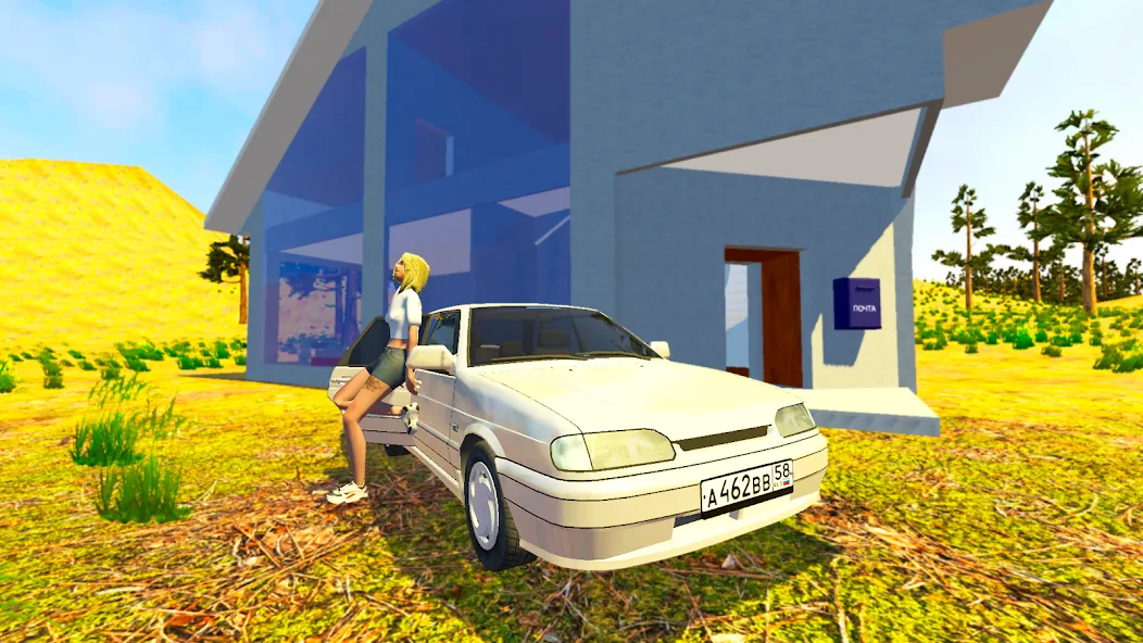 VAZ Driving Simulator: LADA  [МОД Меню] Screenshot 1