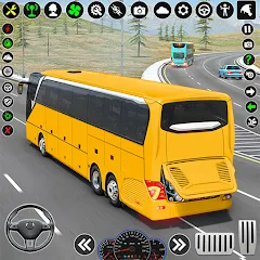 Взлом Bus Simulator: City Bus Games (Бус Симулятор 2022 Бус Гейм 3Д)  [МОД Все открыто] - полная версия apk на Андроид