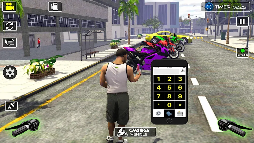 Xtreme Bike Racing Motor Tour (Экстримные мотогонки по мотоциклам)  [МОД Menu] Screenshot 3