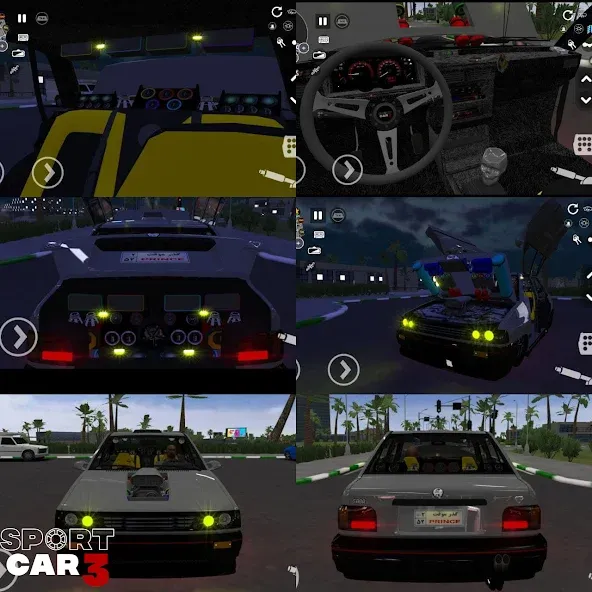 Sport car 3 : Taxi & Police - (Спорткар 3)  [МОД Все открыто] Screenshot 3