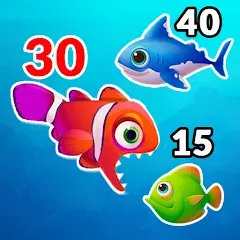 Взлом Big Eat Fish Games Shark Games  [МОД Меню] - последняя версия apk на Андроид