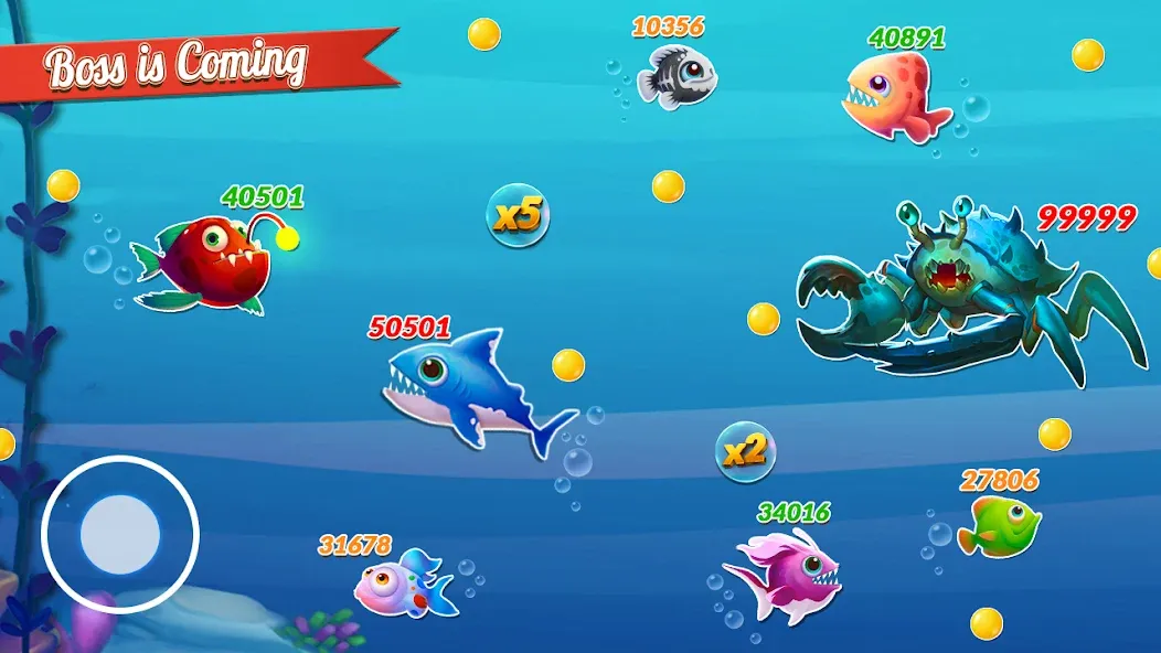 Fish.IO Fish Games Shark Games (Фиш Ай О Фиш Геймс Шарк Геймс)  [МОД Много монет] Screenshot 3