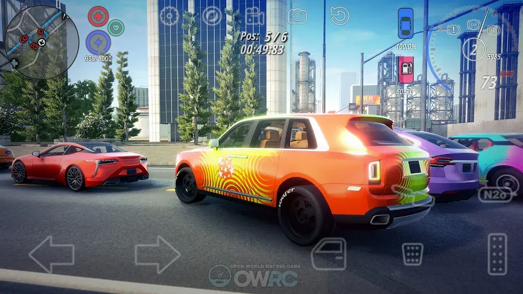 OWRC: Open World Racing Cars (ОВРК )  [МОД Menu] Screenshot 4