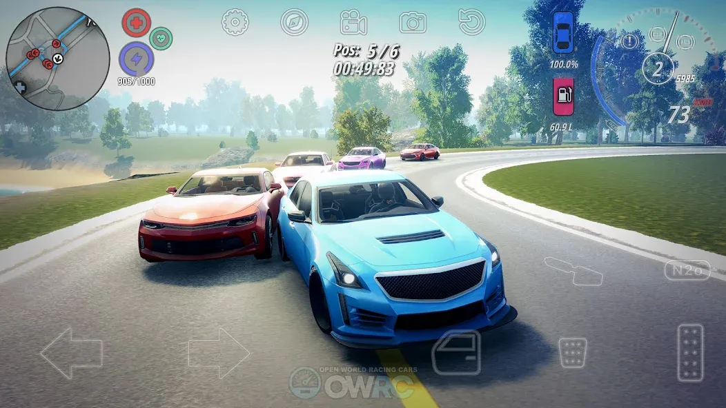 OWRC: Open World Racing Cars (ОВРК )  [МОД Menu] Screenshot 5