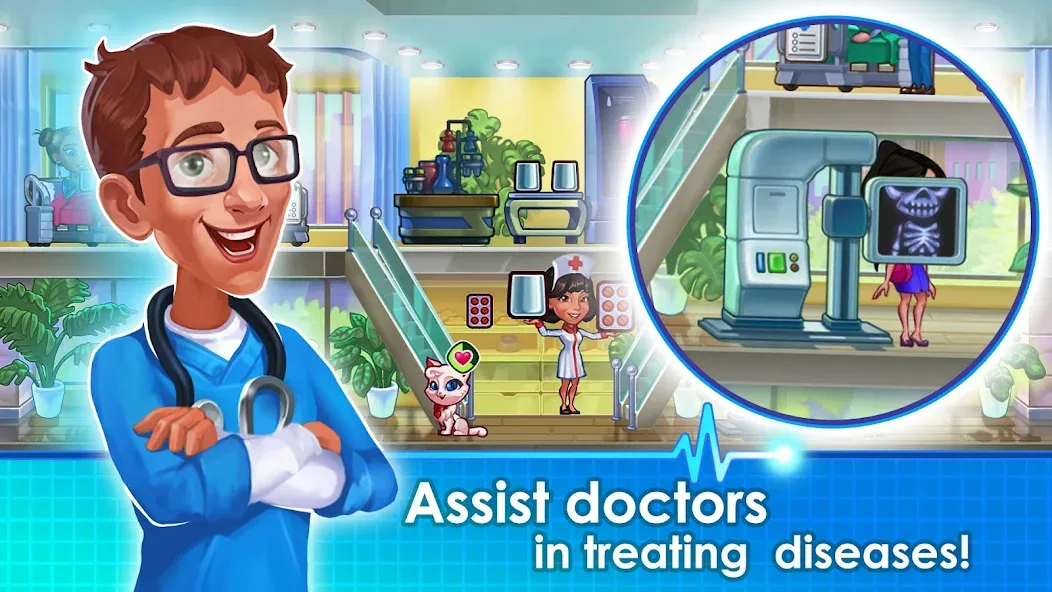 Doctor Dash ASMR Hospital (Клиника Дэш Безумный Госпиталь)  [МОД Бесконечные деньги] Screenshot 4