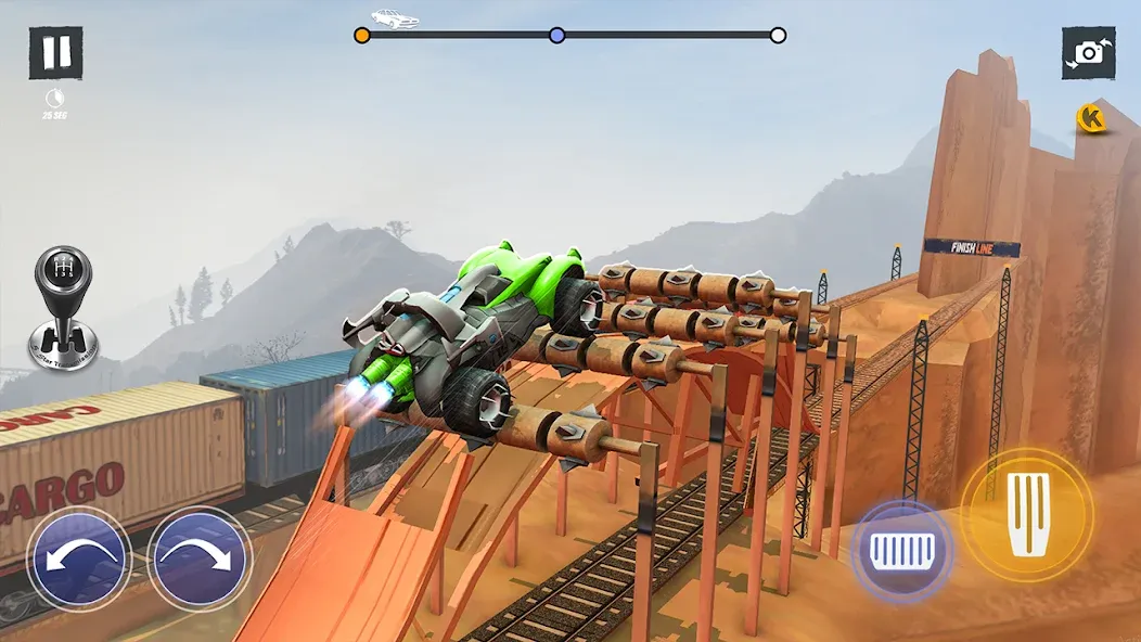 Car Stunt Games 3D Car Games  [МОД Все открыто] Screenshot 4