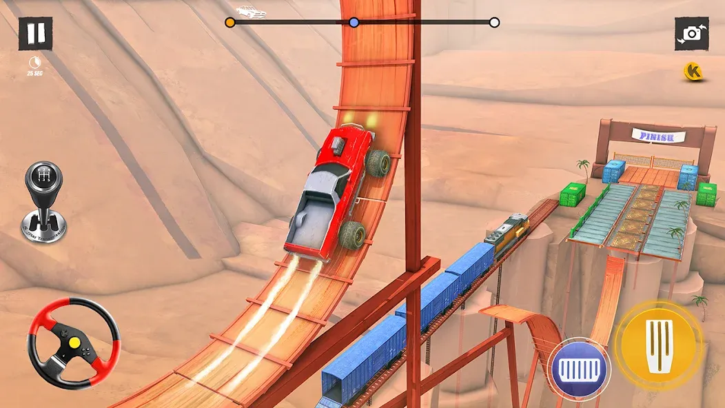 Car Stunt Games 3D Car Games  [МОД Все открыто] Screenshot 5