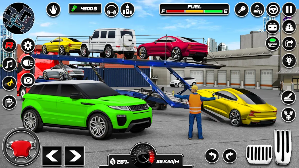 Car Transporter 3d:Truck Games  [МОД Меню] Screenshot 3