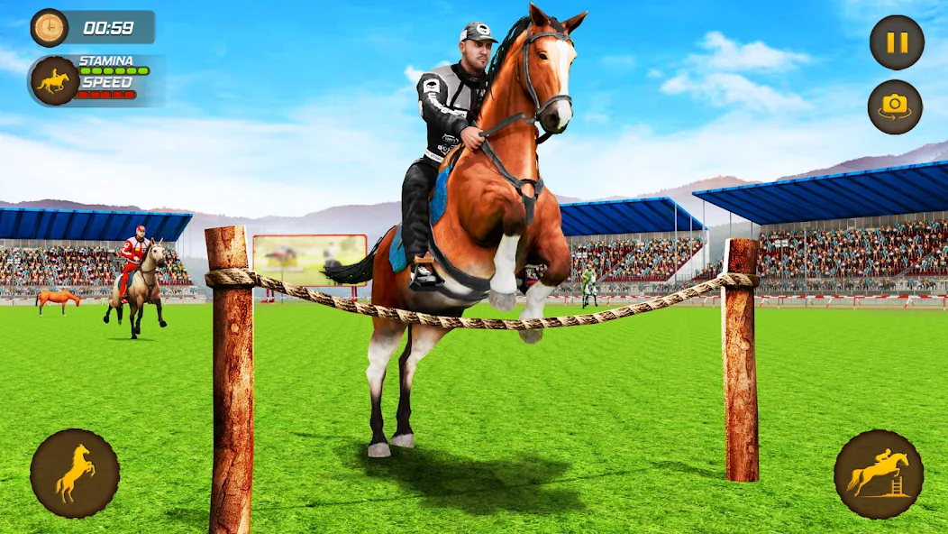 Horse Racing Game: Horse Games  [МОД Unlocked] Screenshot 5