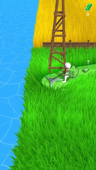 Stone Grass: Mowing Simulator (Стоун Грасс)  [МОД Бесконечные деньги] Screenshot 1