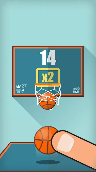 Basketball FRVR - Dunk Shoot (Баскетбол ФРВР)  [МОД Mega Pack] Screenshot 5