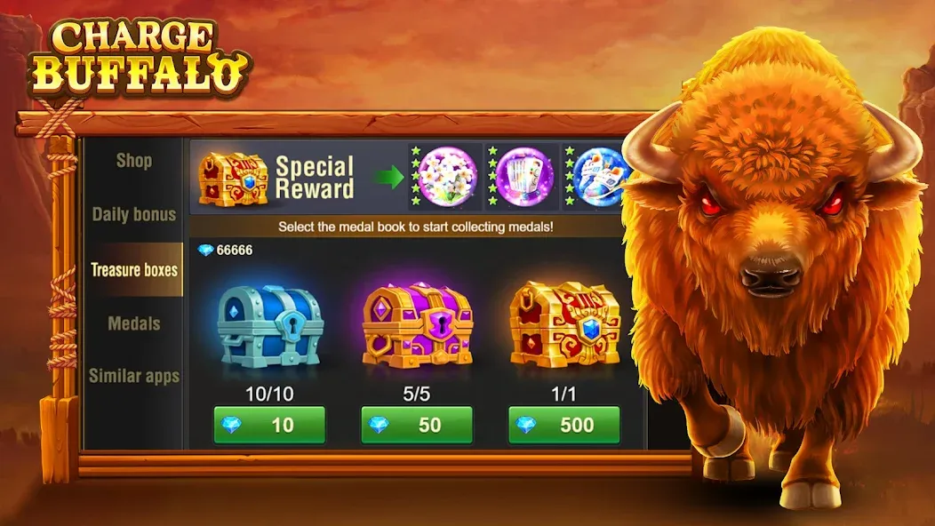 Charge Buffalo Slot-TaDa Games (Чардж Буффало Слот)  [МОД Unlocked] Screenshot 4