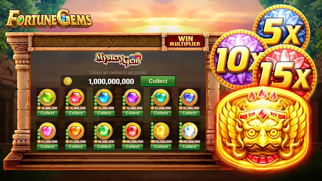 Slot Fortune Gems-TaDa Games (Слот Форчун Гемс)  [МОД Много денег] Screenshot 5