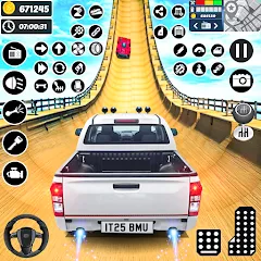 Взломанная Ramp Car Game - Car Stunt (Рамп Кар Гейм)  [МОД Unlimited Money] - стабильная версия apk на Андроид