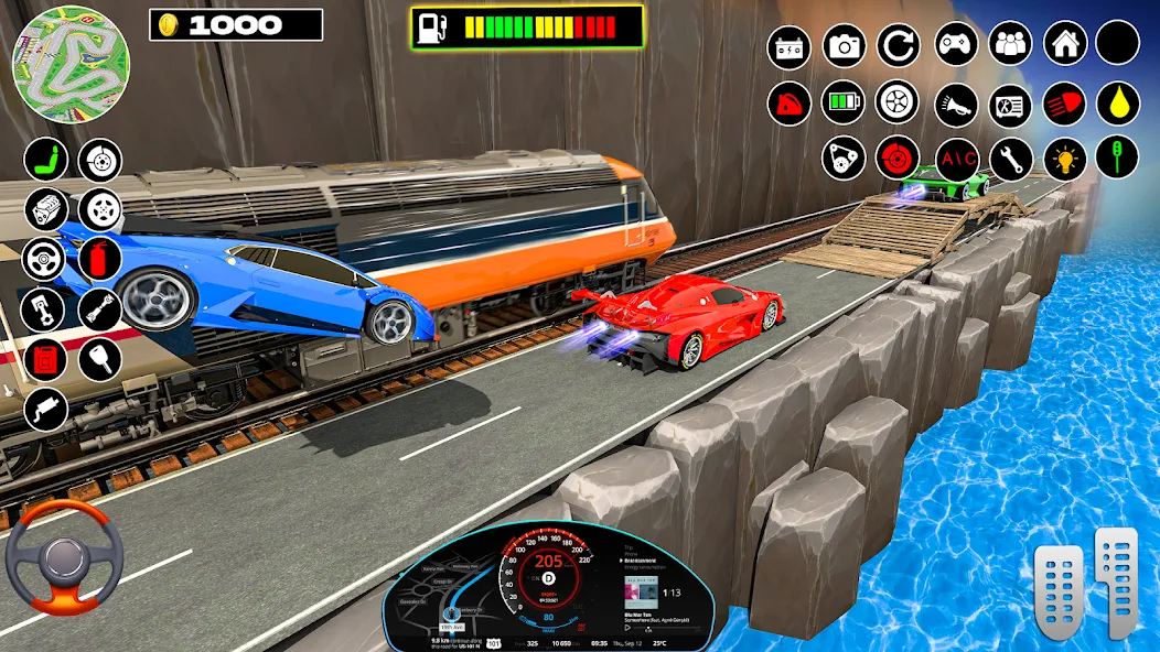 Rampa Car Game: GT Car stunts (Мега Рэмпс)  [МОД Бесконечные монеты] Screenshot 2