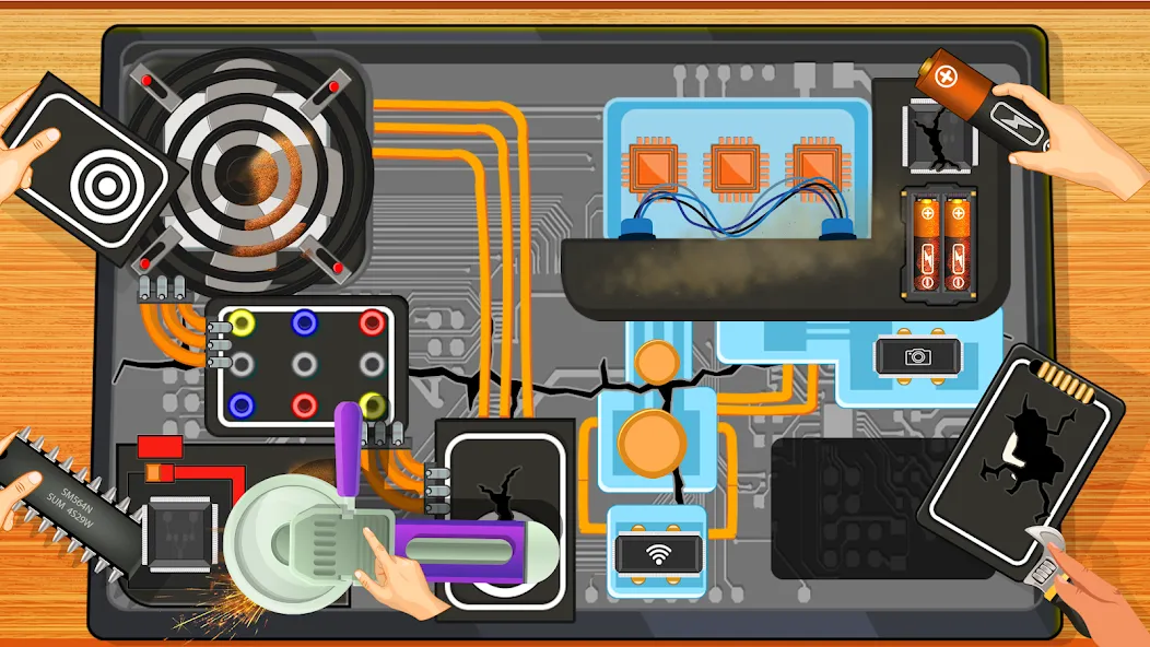 Electronics Repair Master  [МОД Unlimited Money] Screenshot 1