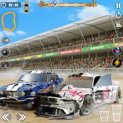 Взлом Demolition Derby: Car Games  [МОД Menu] - последняя версия apk на Андроид