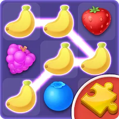 Взлом Jigsaw: Fruit Link Blast (Джигсоу)  [МОД Все открыто] - последняя версия apk на Андроид