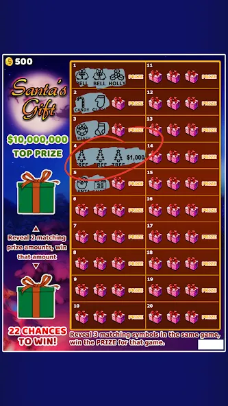 Lottery Scratchers Ticket Off (Лотерейный билет на ободрителейскретчи)  [МОД Меню] Screenshot 3