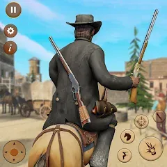 Взломанная West Cowboy Shooting Games 3D  [МОД Все открыто] - последняя версия apk на Андроид