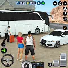 Скачать взломанную Bus Simulator Game: Coach Game  [МОД Меню] - полная версия apk на Андроид