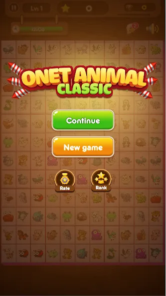 Onet Connect Animal Game (Онет Соединить Животные игра)  [МОД Много монет] Screenshot 4