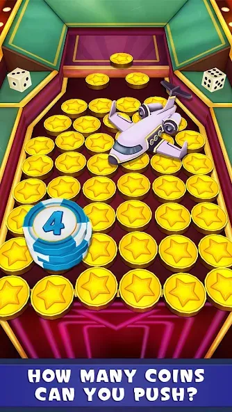 Coin Dozer: Casino (Коин Дозер)  [МОД Бесконечные монеты] Screenshot 1