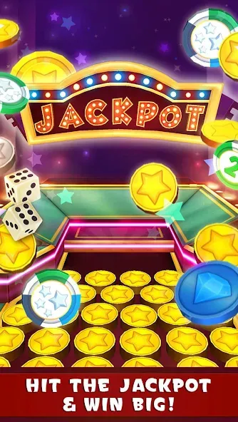 Coin Dozer: Casino (Коин Дозер)  [МОД Бесконечные монеты] Screenshot 4