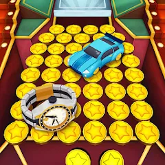 Взломанная Coin Dozer: Casino (Коин Дозер)  [МОД Бесконечные монеты] - полная версия apk на Андроид