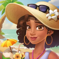 Взломанная Seaside Escape®: Merge & Story (Сисайд Эскейп)  [МОД Много монет] - стабильная версия apk на Андроид