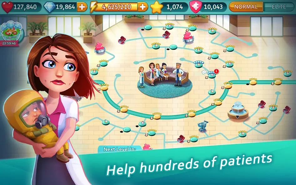 Heart's Medicine - Doctor Game  [МОД Много монет] Screenshot 4